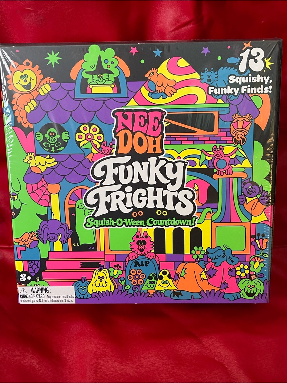 Nee Doh Funky Frights Squish-O-Ween Advent Calendar. NIB Sealed